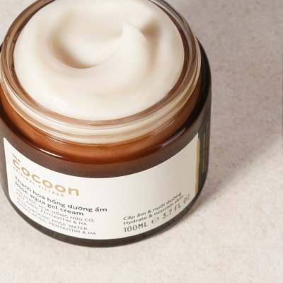 Thạch hoa hồng dưỡng ẩm cocoon 100ml