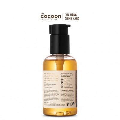 Dầu tẩy trang hoa hồng Cocoon tẩy sạch makeup chuyên nghiệp & dưỡng ẩm 140ml