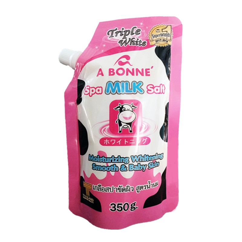 Muối Tắm Sữa Bò Tẩy Tế Bào Chết A Bonne Spa Milk Salt Thái Lan 350gr