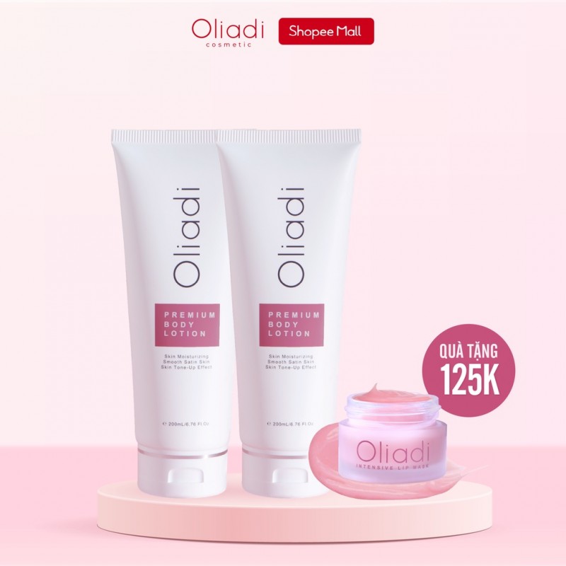 Kem Body Oliadi Dưỡng Trắng Toàn Thân Với Công Nghệ Hạt Nano Phân Tử 200ml